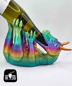 DRAGON WINE BOTTLE HOLDER / NO SUPPORTS