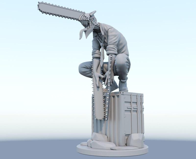 chainsaw man – Denji 3d print model