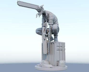 chainsaw man – Denji 3d print model