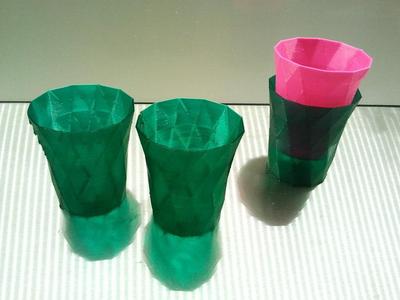 low res hi quality cup on ultimaker