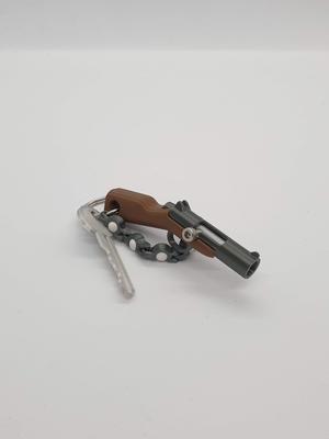 Bolt Action Rifle Keychain