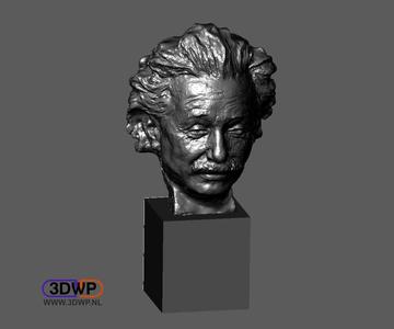 Einstein Bust 3D Scan (Jo Davidson)