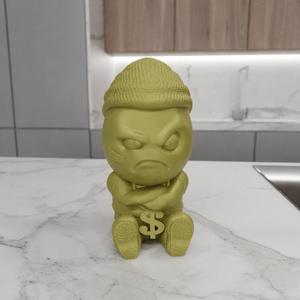 3D Angry Egg Decor with 3D Print Stl Files and Gift for Kids & Kids Toy, Figure, 3D Printing, Figure Body, 3D Printed Decor, 3D Figure Print