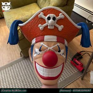 The Buggy Head Wearable – One Piece Anime Cosplay