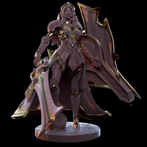 Leona Fanart Statue