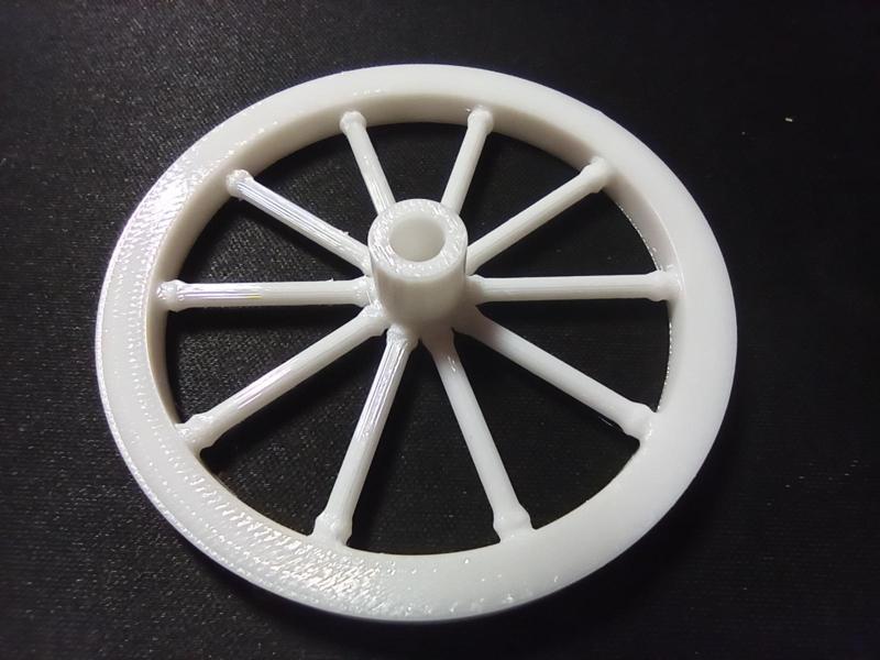spare wheel for Playmobil carriage or wagon