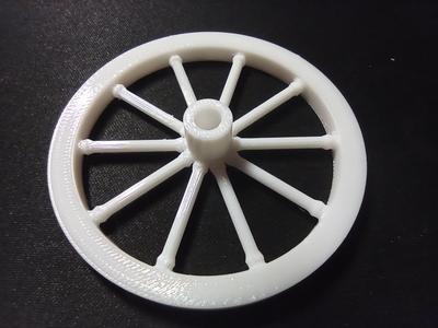 spare wheel for Playmobil carriage or wagon