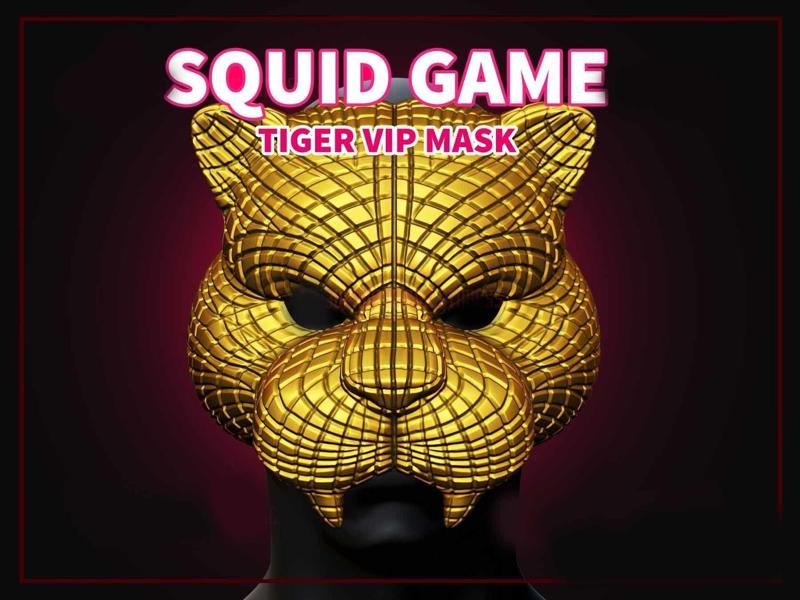 Squid Game Tiger Vip Mask