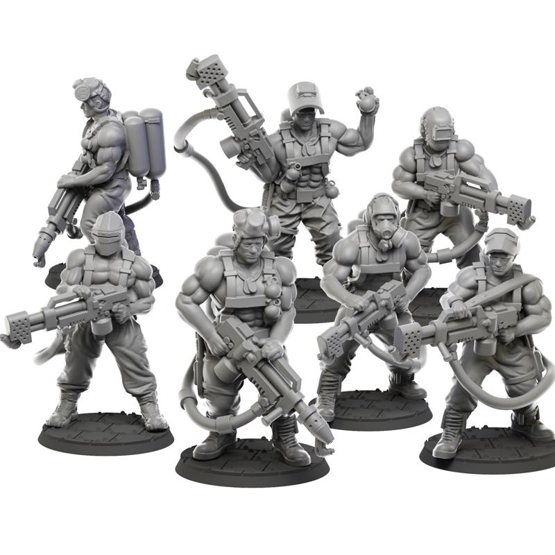 Flamer squad
