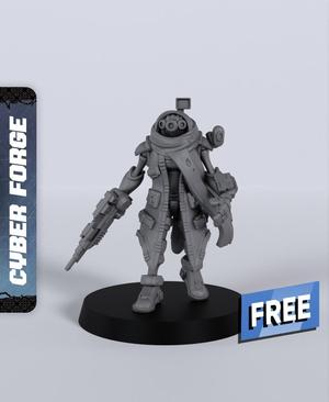 Drodd Sinclair – With Free Cyberpunk Dragon  – Sci-Fi Gift Ideas for RPG and Wargamers