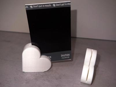 Heart-Shaped Photo Holder