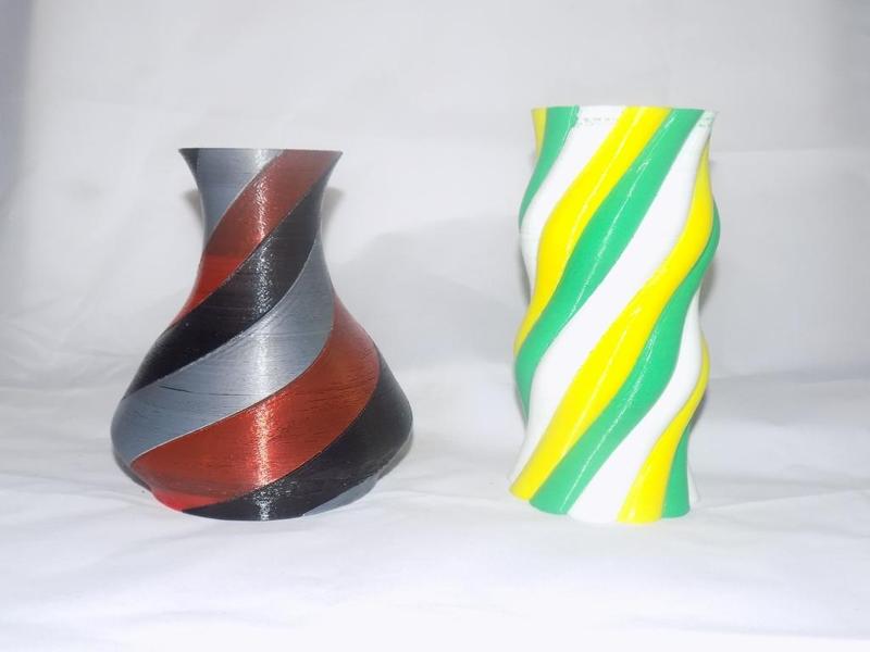 Multiple Extrusion Vases