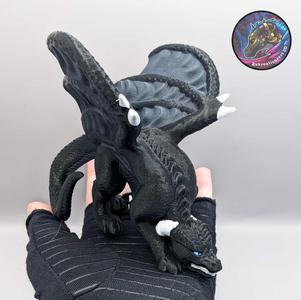 Theron Dragon Figurine Support-Free