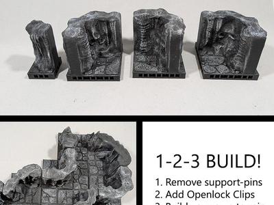 Cave corners (Openlock system)