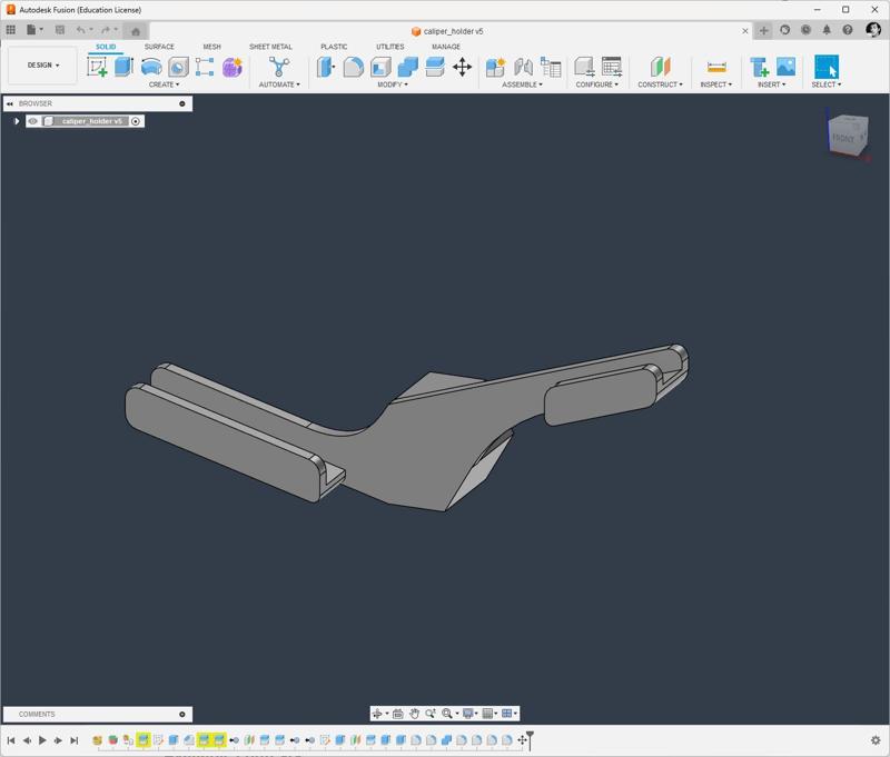 Light caliper HSW holder (remix)