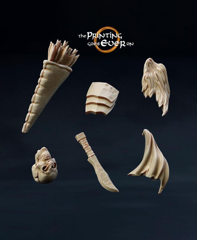 Modular Orc Warg Riders