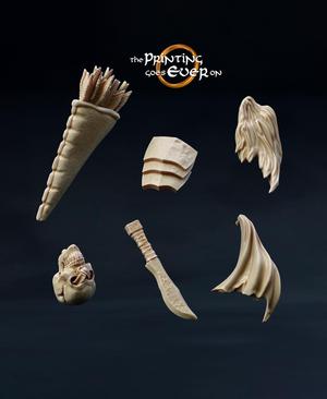 Modular Orc Warg Riders