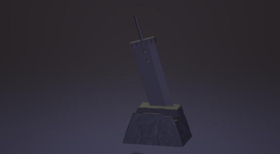 Sword In The Stone Controller Stand – Buster Sword Edition