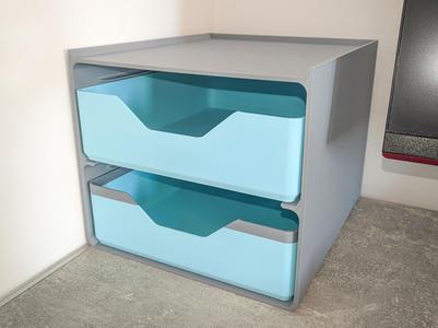 Massive Modular Desk Drawer