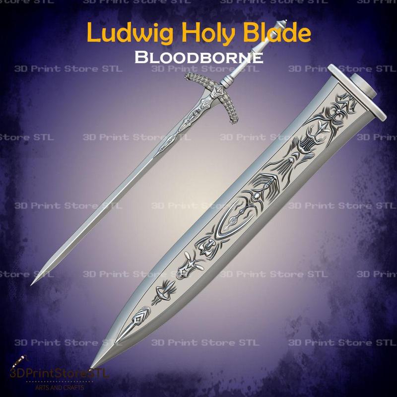 Ludwig Holy Blade Cosplay Bloodborne – STL File
