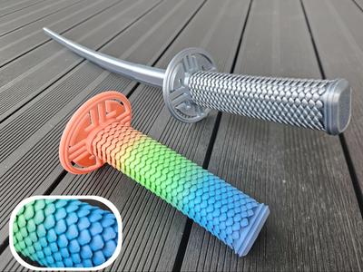 Dragon's Katana – Dragon Scales (Print in Place)