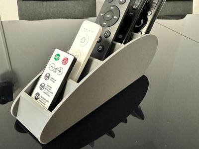 Modern 5-Compartment Remote Control Holder