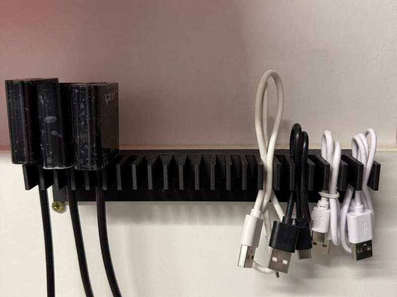Cabel and tool holder shell