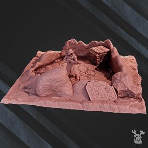 Crater terrain