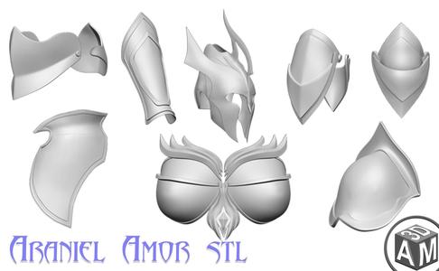 Armors for Araniel Elf Girl