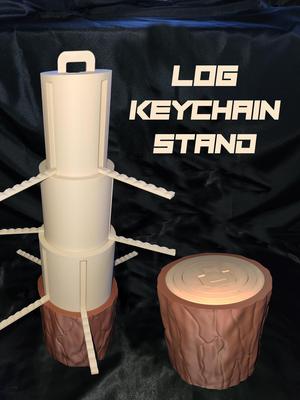 Log Keychain Hanger!