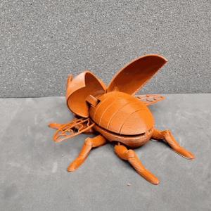 Flexi Print flying scarab flying rhino beetle