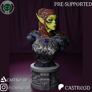 LaeZel – Champion of Vlaakith – Baldurs Gate 3 Bust Collection