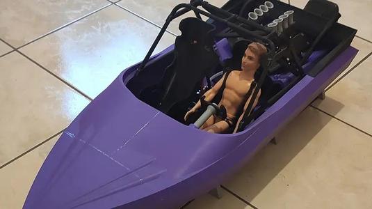 PURPLE ACE – 1/6 SCALE SPRINT JET BOAT – HPW40 INCL.
