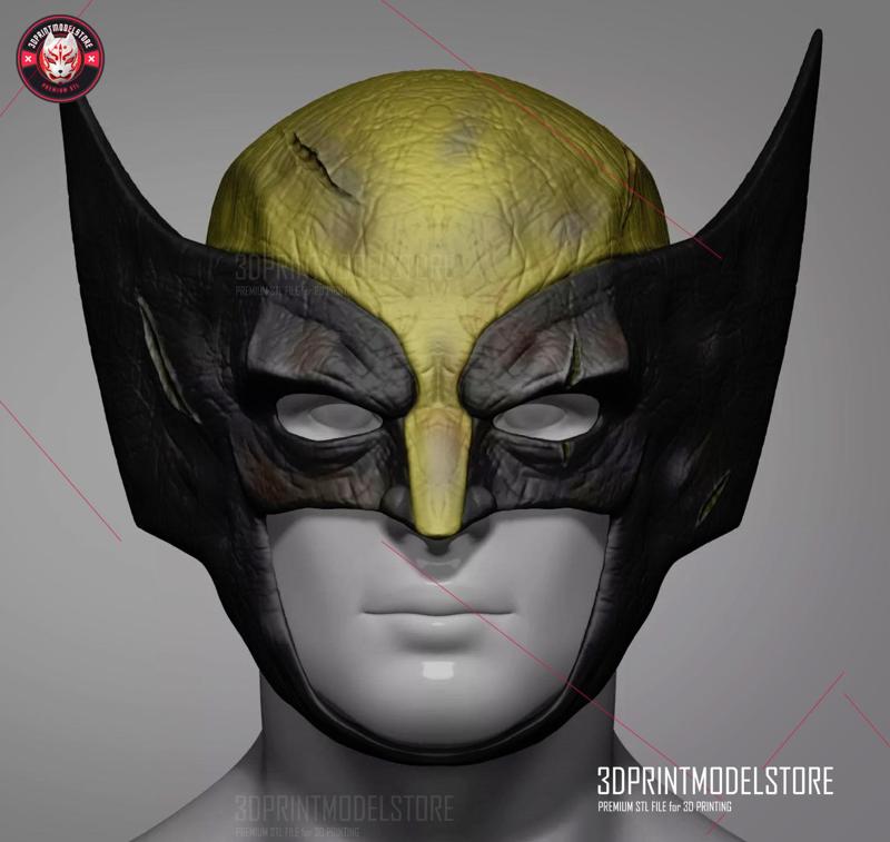 Marvel X-Men Wolverine Cosplay Helmet – Halloween Costume Mask