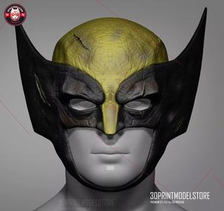 Marvel X-Men Wolverine Cosplay Helmet – Halloween Costume Mask