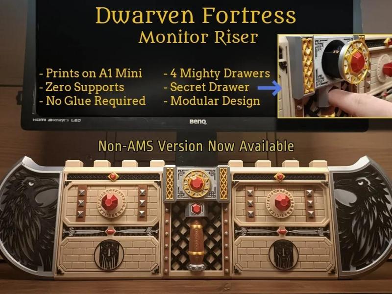Dwarven Fortress Monitor Riser