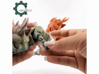 Articulated Skelly Reindeer by Cobotech, Articulated Toys, Desk Decor, Unique Holiday Gift