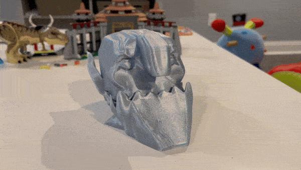 MTG Deck Box – Goblin Construct 100+ Cards and Dice Holder