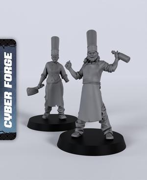 Hells Kitchen Civilians – With Free Cyberpunk – Sci-Fi Gift Ideas for RPG and Wargamer