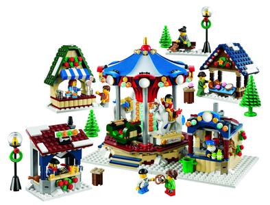 Wikibricks3D – 10235 Winter Village Market