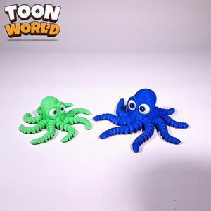 Cute Flexible Octopus – Print in place
