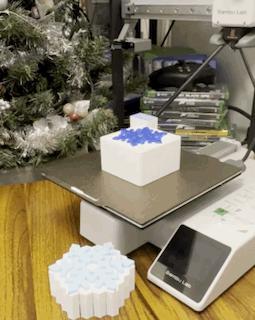 Snowflake Sliding Fidget Cubes