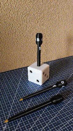 Random Choice Fidget Pen with Dice Stand