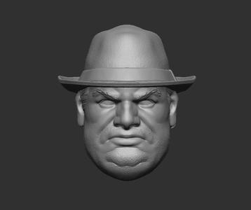 Detective Bullock –  Headsculpt for Action Figures