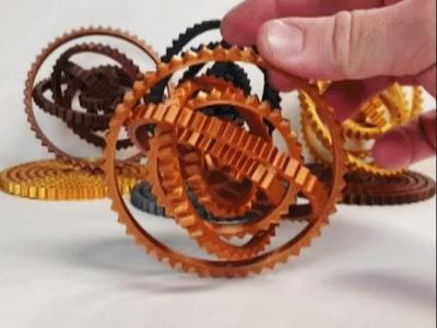 Ring Gear Fidget Coaster