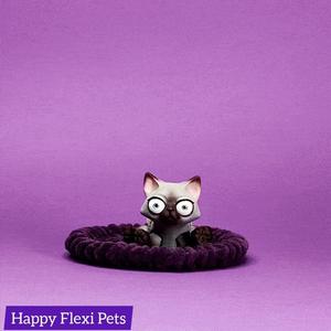 Kuzya the flexible toy cat