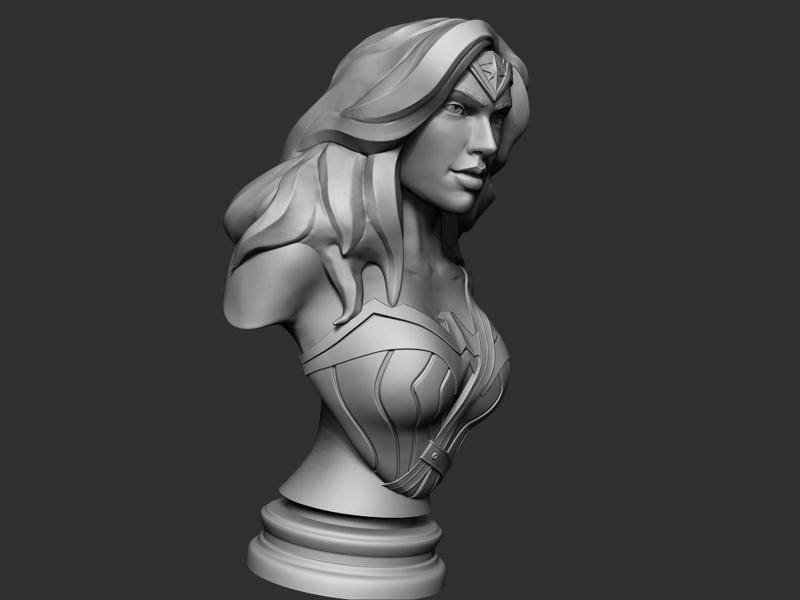 Wonder Woman Sculpt Bust Toy