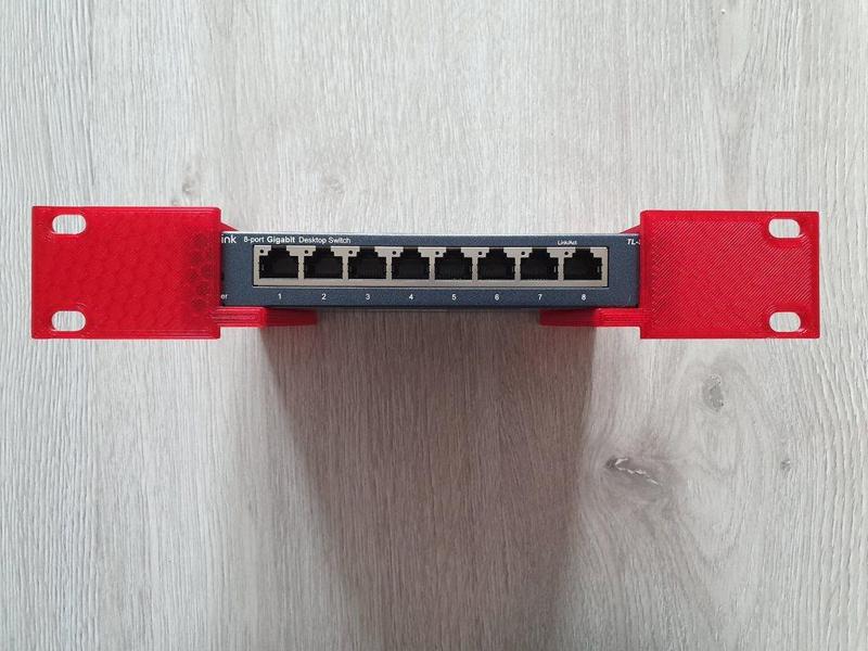 10inch rack mount for ethernet switch (TL-SG108)