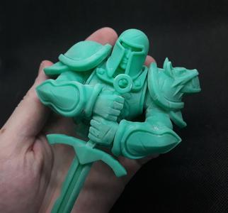 Knight bust