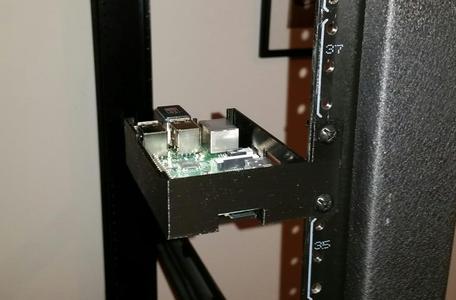 Rack Mountable Raspberry Pi B+ Case